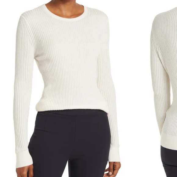 Reiss Tops - NEW Reiss MICHELLE CREW NECK KNITTED TOP size M